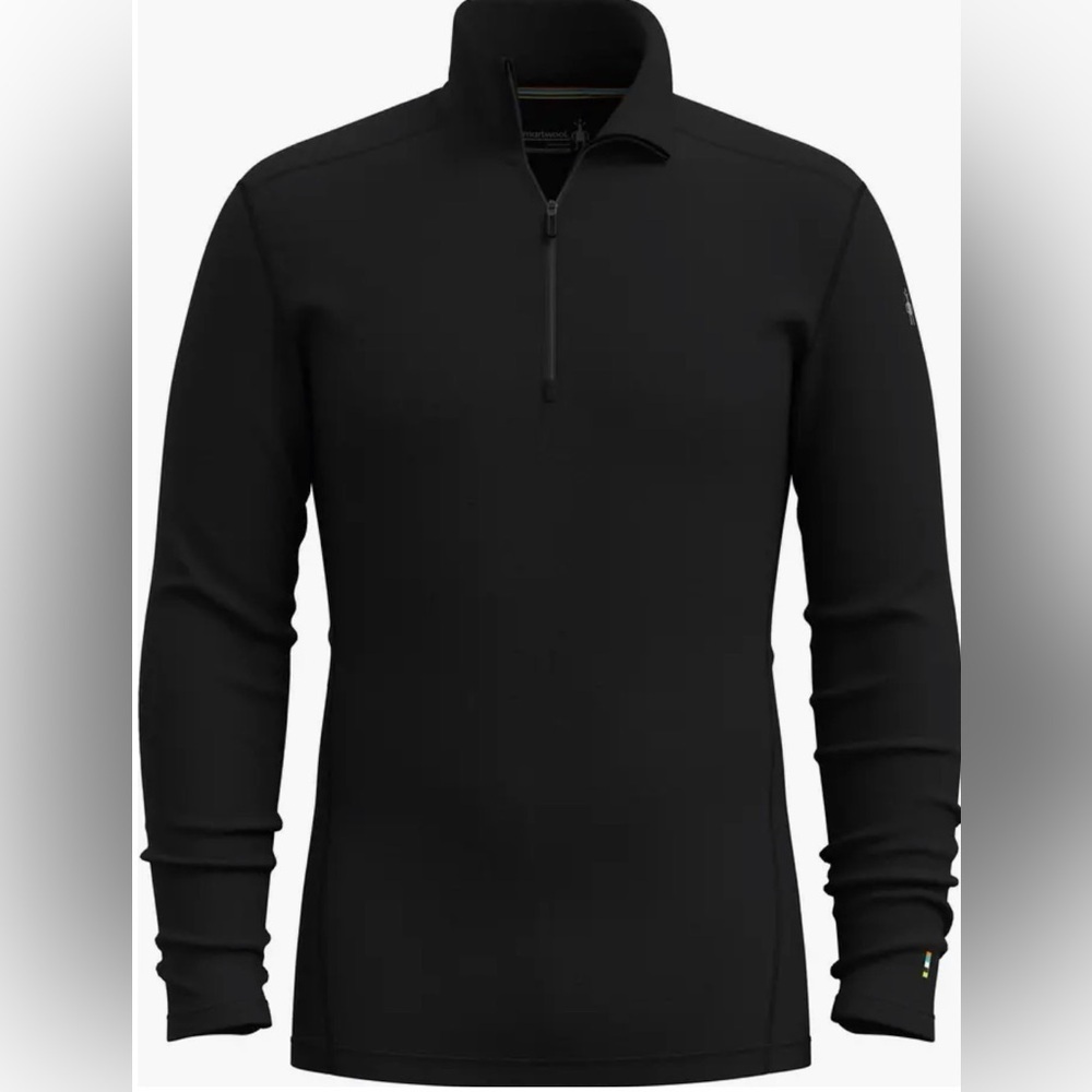 SMARTWOOL INTRAKNIT Thermal Merino Base Layer Quarter Zip Pullover M